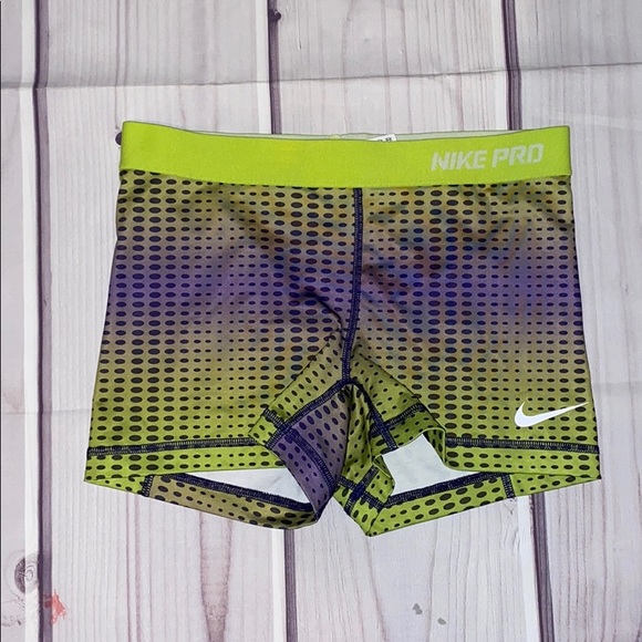 nike pro shorts colorful